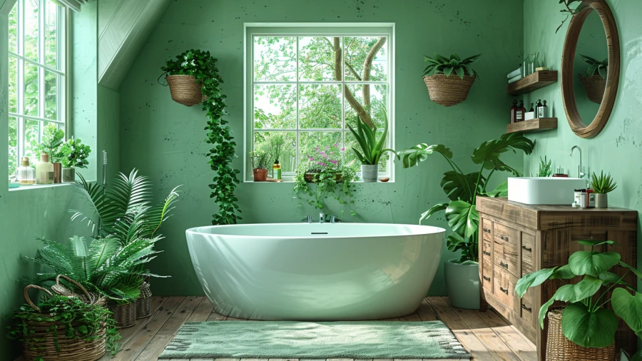 Embrace Serenity with 20 Sage Green Bathroom Ideas