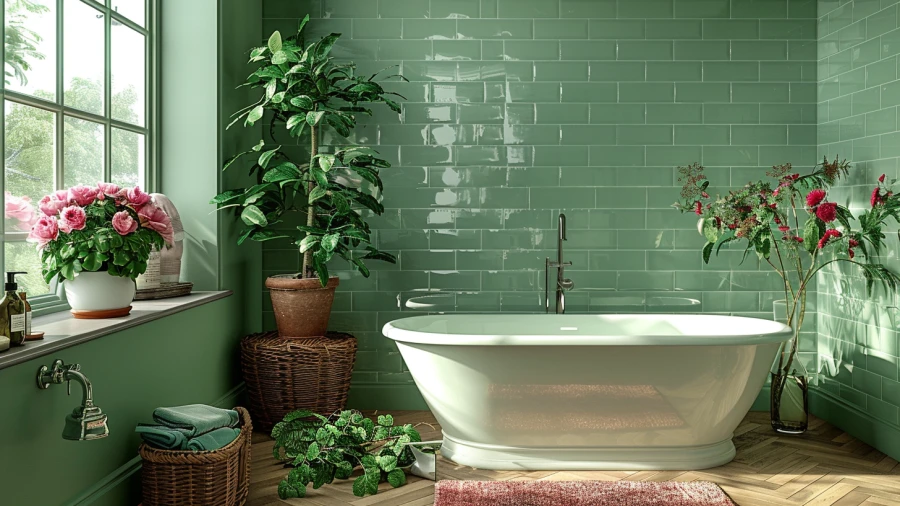 Embrace Serenity with 20 Sage Green Bathroom Ideas
