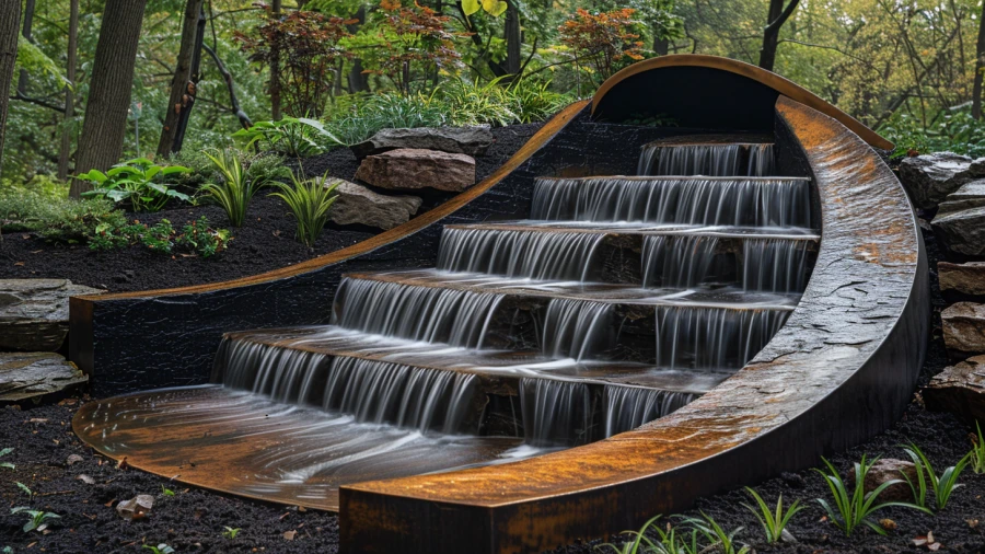 20 Creative Pond Waterfall Ideas for Your Garden