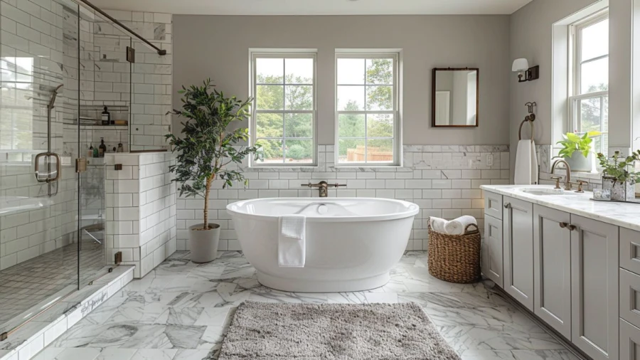 Elegant Gray Bathroom Ideas: 20 Stylish Designs for a Serene Space