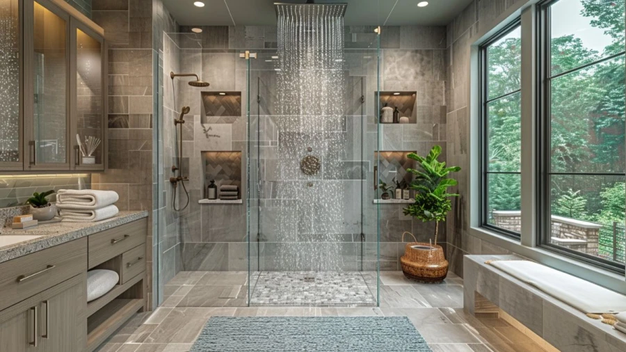 20 Inspiring Doorless Walk-In Shower Ideas for a Modern Bathroom