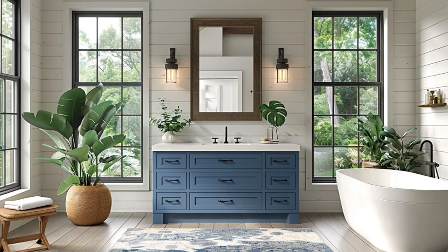 Chic Blue Bathroom Vanity Ideas: Fresh Looks and Inspiration