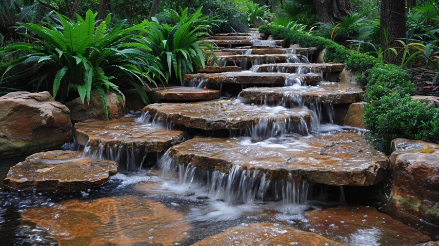 20 Creative Pond Waterfall Ideas for Your Garden