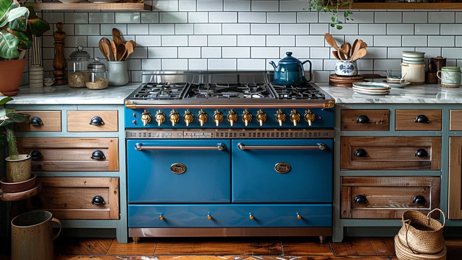 20 Modern Coastal Blue and White Kitchen Ideas