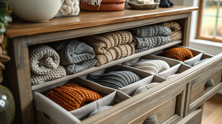 20 Creative Sweater Storage Ideas: Maximize Space and Style