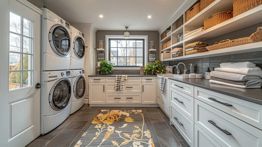 Maximize Your Space and Style with 20 Creative Laundry Room Cabinet Ideas