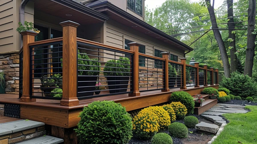 20 Creative Porch Railing Ideas to Elevate Your Home's Curb Appeal