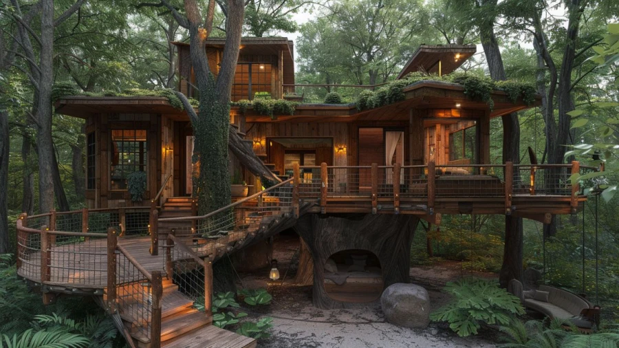 Charming Tree House Ideas For A Magical Outdoor Escape