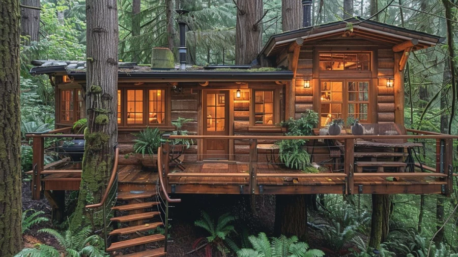 Charming Tree House Ideas For A Magical Outdoor Escape