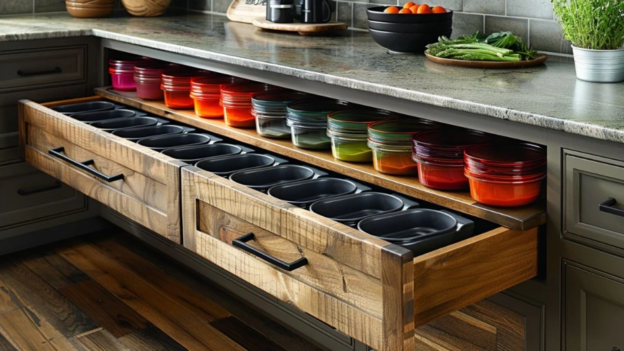 Creative Tupperware Storage Ideas To Keep Your Kitchen Organized
