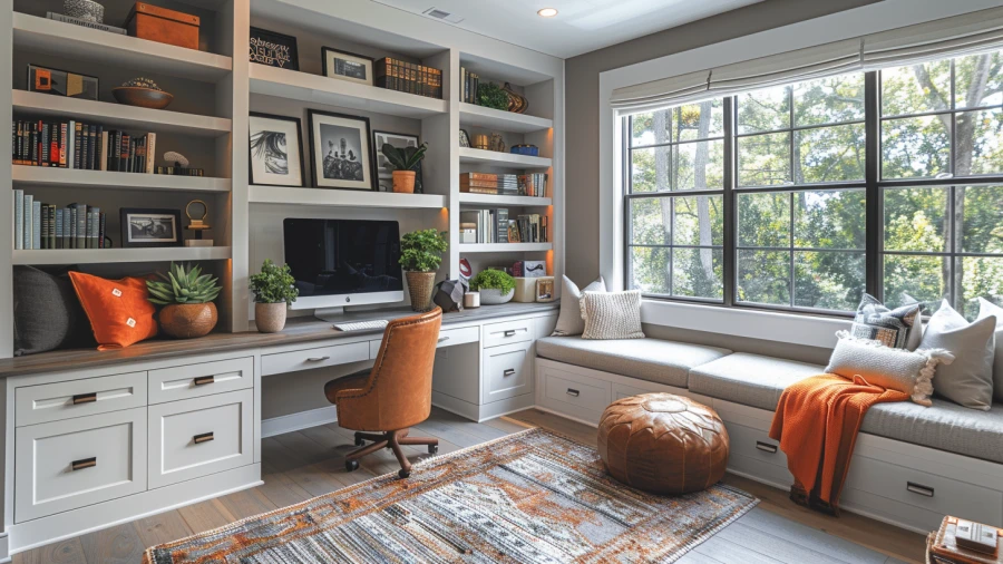 20 Workspace Wonders Featuring Creative Closet Office Ideas