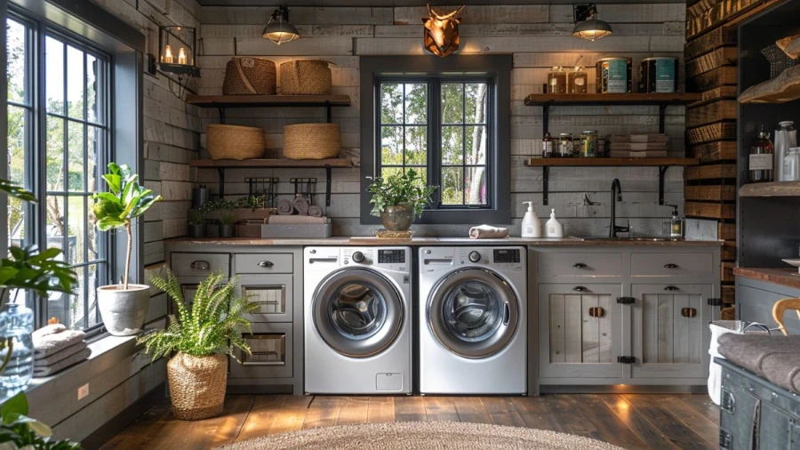 Maximize Your Space and Style with 20 Creative Laundry Room Cabinet Ideas
