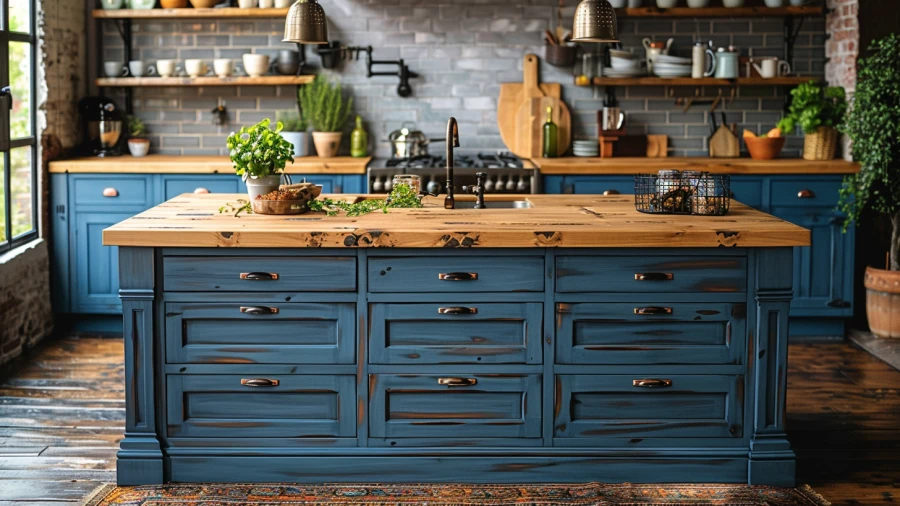 20 Modern Coastal Blue and White Kitchen Ideas