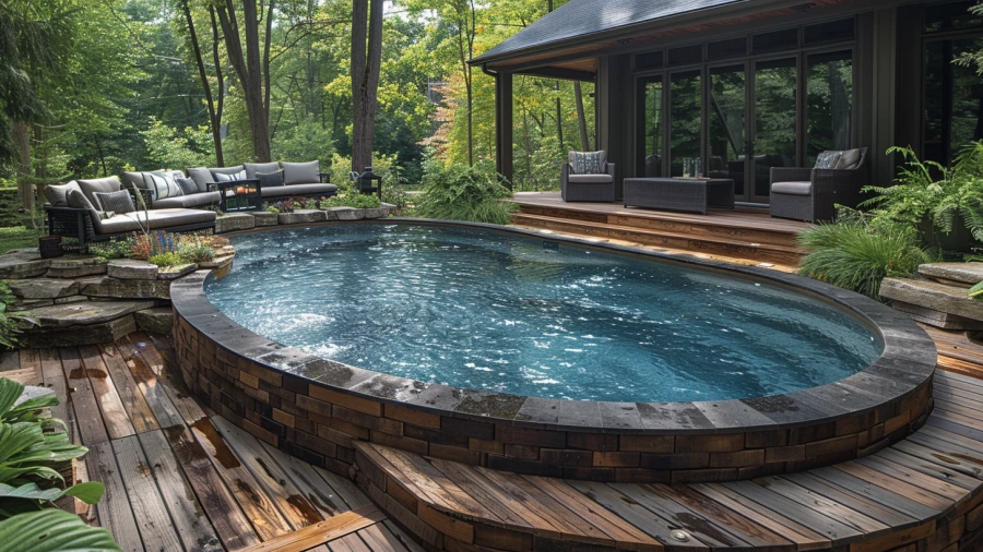 20 Innovative Semi-Inground Pool Ideas