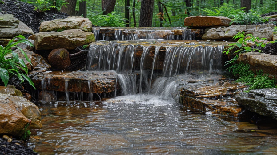 20 Creative Pond Waterfall Ideas for Your Garden