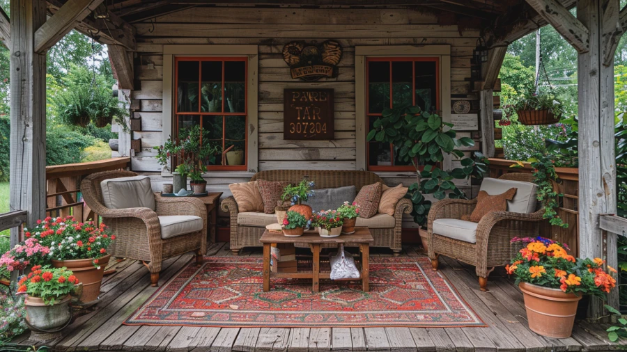15 Charming Farmhouse Porch Inspirations to Transform Your Entryway into a Cozy Retreat