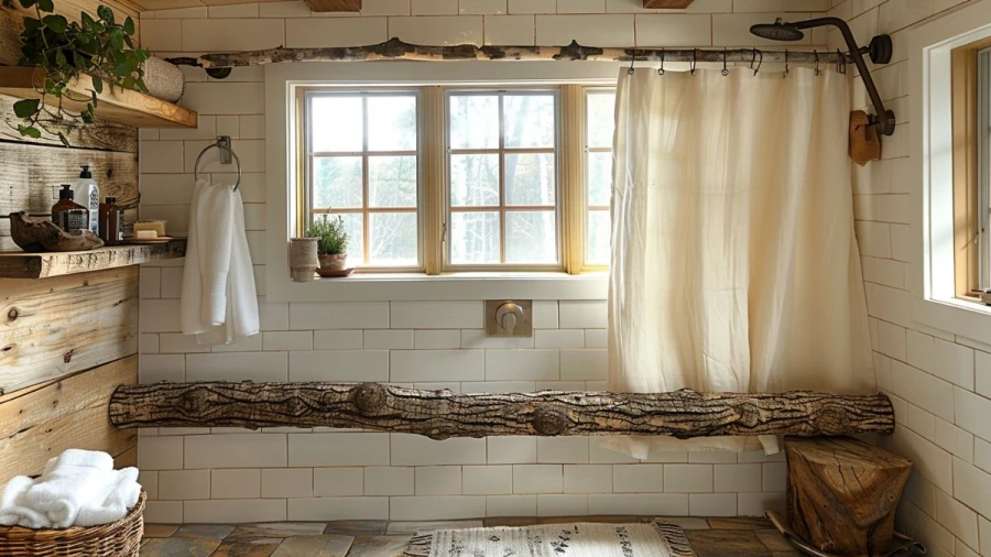 Elegant Rustic Outdoor Shower Ideas for a Cozy Backyard Retreat