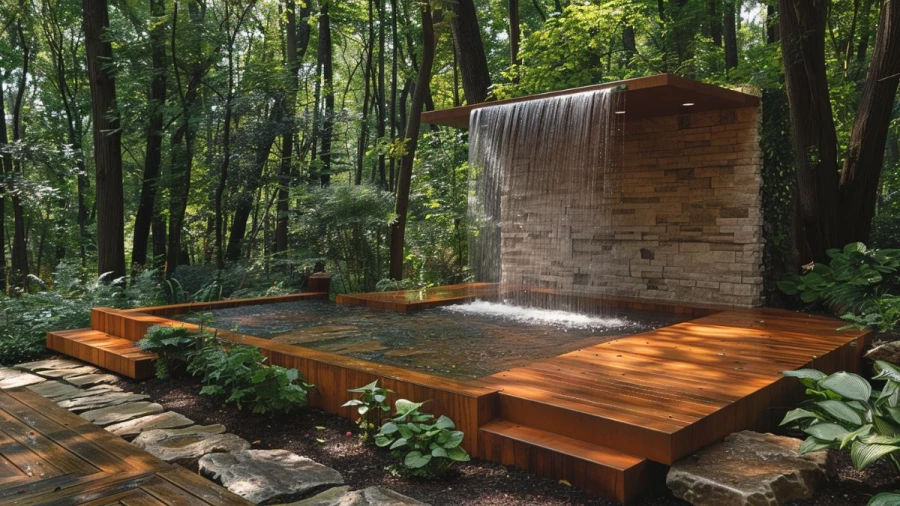 Elegant Rustic Outdoor Shower Ideas for a Cozy Backyard Retreat