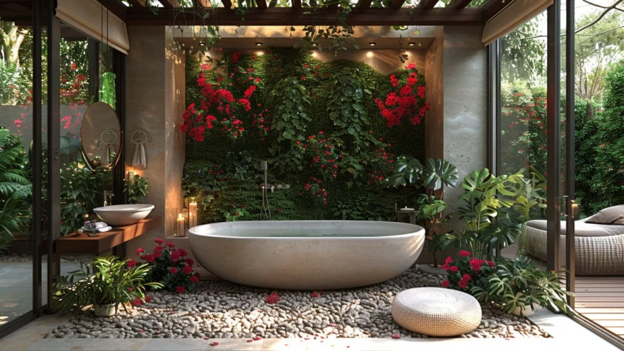 Elegant Rustic Outdoor Shower Ideas for a Cozy Backyard Retreat