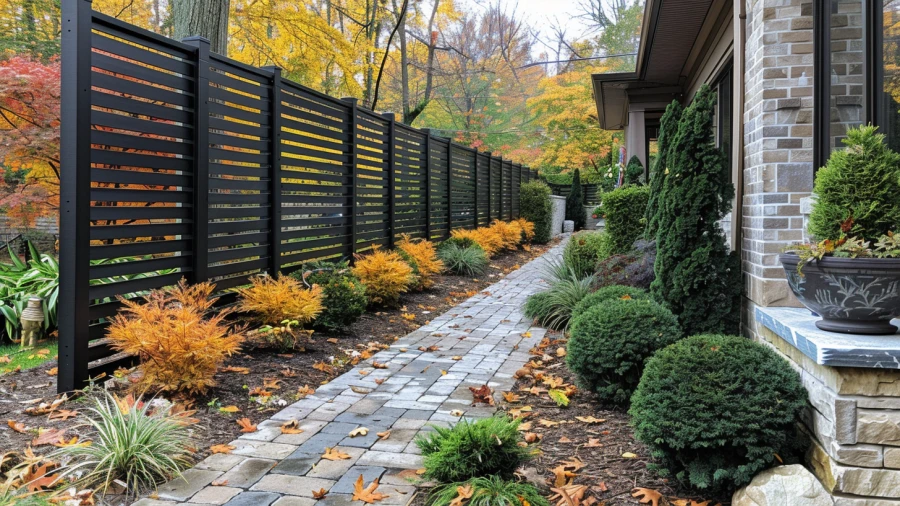 20 Sophisticated Privacy Wood Fence Ideas for a Stylish Backyard