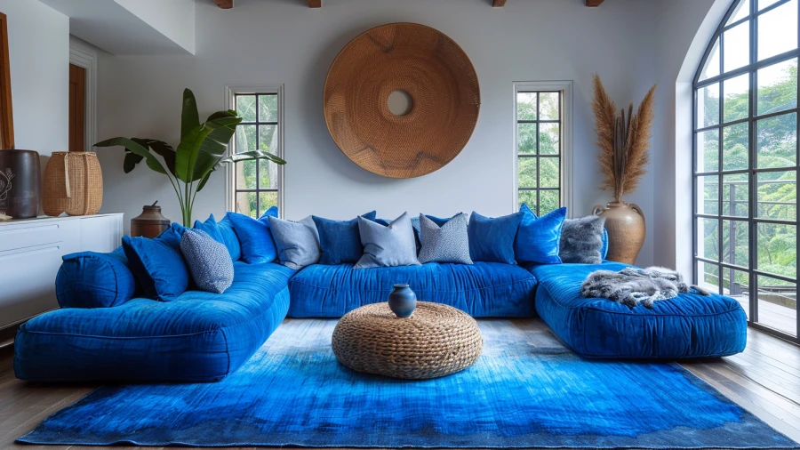 20 Beautiful Blue Living Room Ideas for a Seamless Look