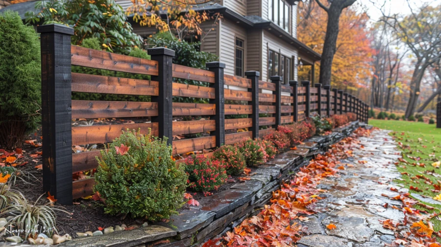 20 Sophisticated Privacy Wood Fence Ideas for a Stylish Backyard