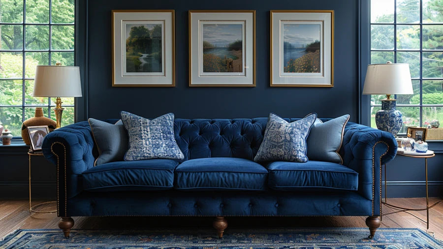 20 Beautiful Blue Living Room Ideas for a Seamless Look