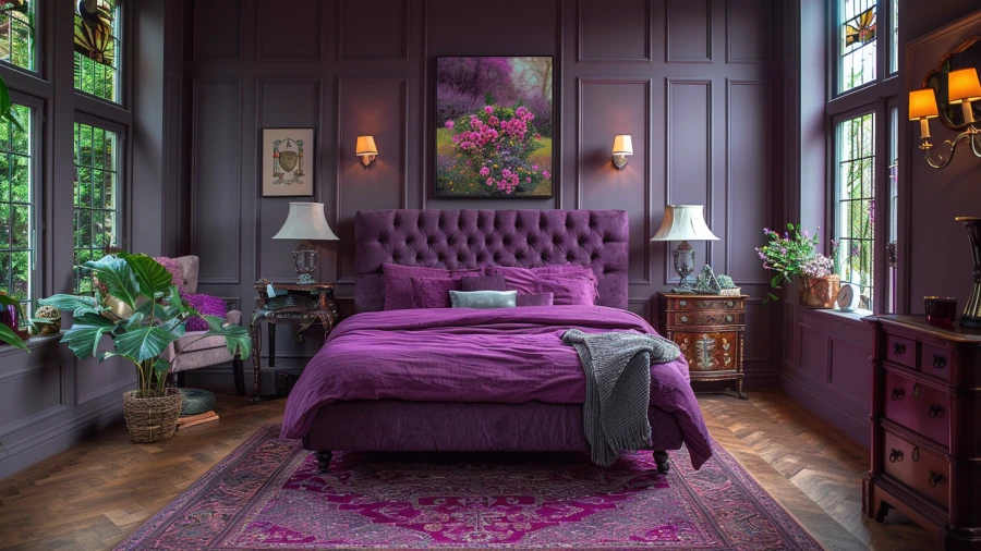 20 Regal in Purple for Chic and Cozy Bedrooms