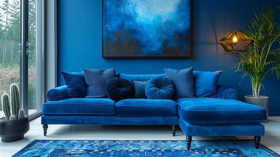 20 Beautiful Blue Living Room Ideas for a Seamless Look