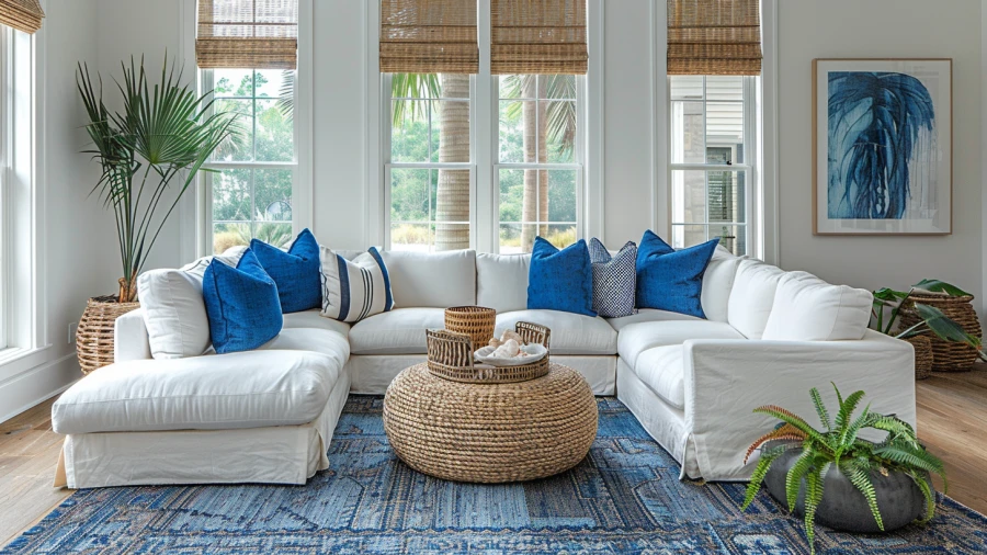 20 Beautiful Blue Living Room Ideas for a Seamless Look
