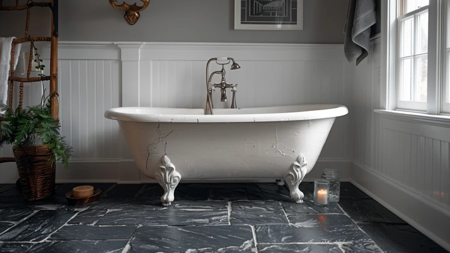 20 Transitional Elegance Gray Bathroom Ideas for a Timeless Look