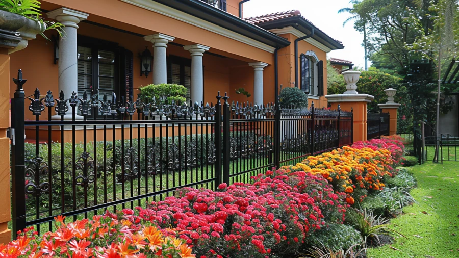 Enchanting Garden Boundaries with 20 Creative Fence Ideas