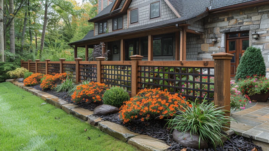 20 Sophisticated Privacy Wood Fence Ideas for a Stylish Backyard