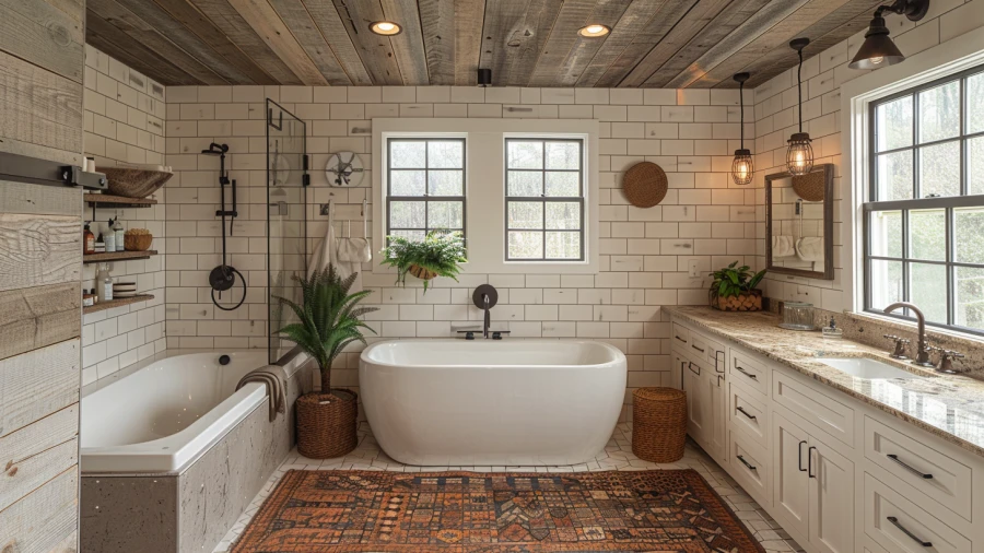 20 Transitional Elegance Gray Bathroom Ideas for a Timeless Look