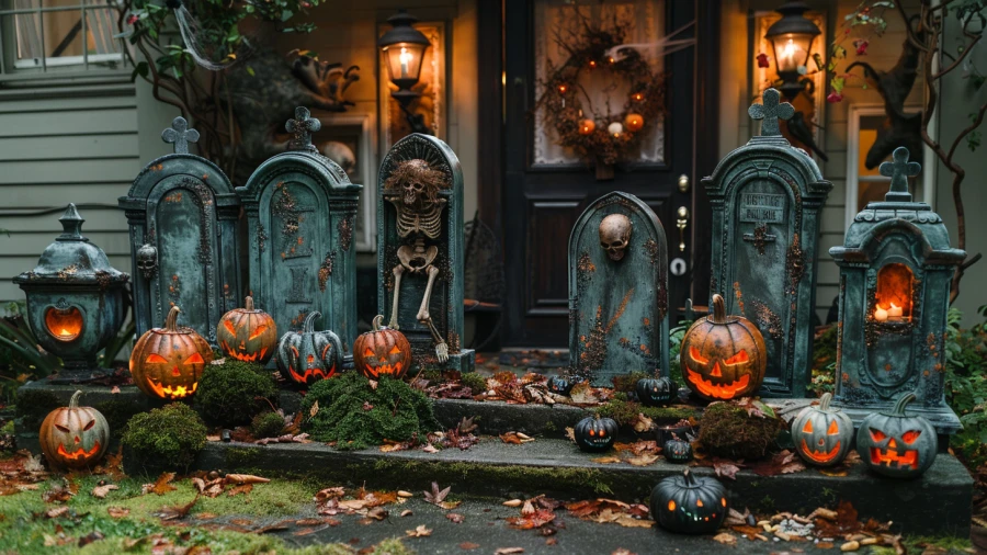 20 Creative Halloween Porch Decor Ideas for a Spooky Touch