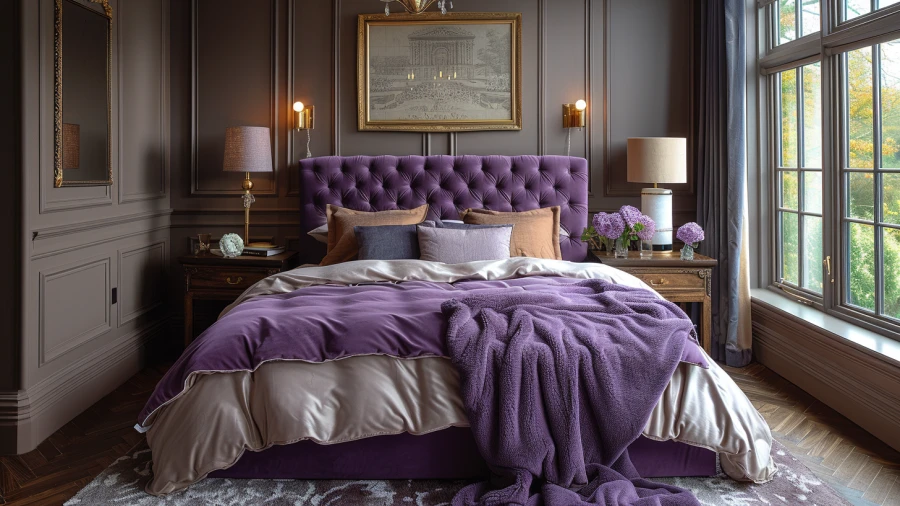 20 Regal in Purple for Chic and Cozy Bedrooms