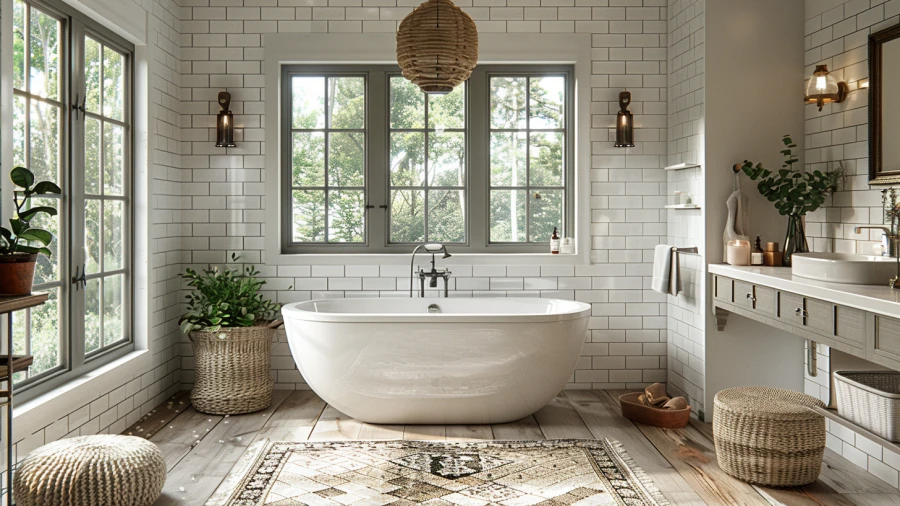 20 Transitional Elegance Gray Bathroom Ideas for a Timeless Look