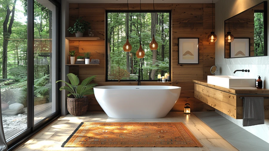 20 Creative Tub-Shower Combo Ideas for a Versatile Small Bathroom