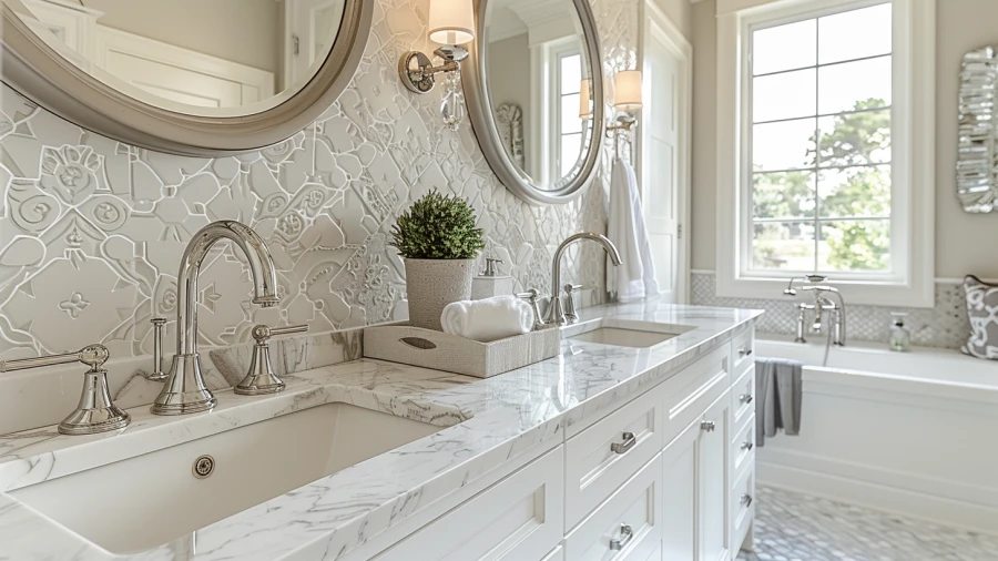 20 Transitional Elegance Gray Bathroom Ideas for a Timeless Look