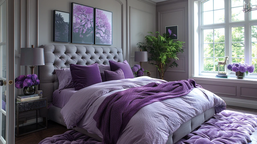 20 Regal in Purple for Chic and Cozy Bedrooms