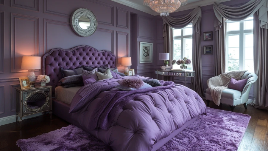 20 Regal in Purple for Chic and Cozy Bedrooms