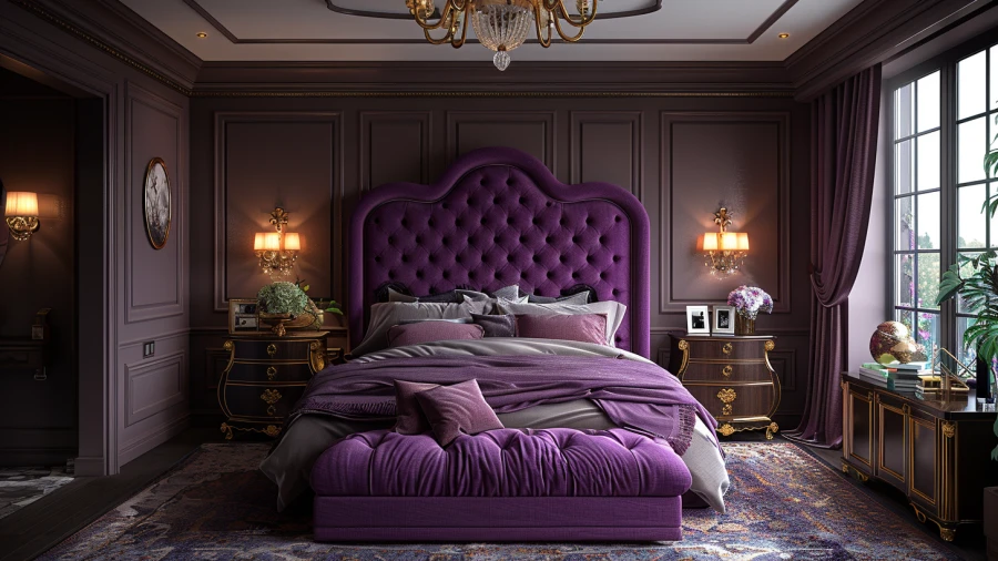 20 Regal in Purple for Chic and Cozy Bedrooms
