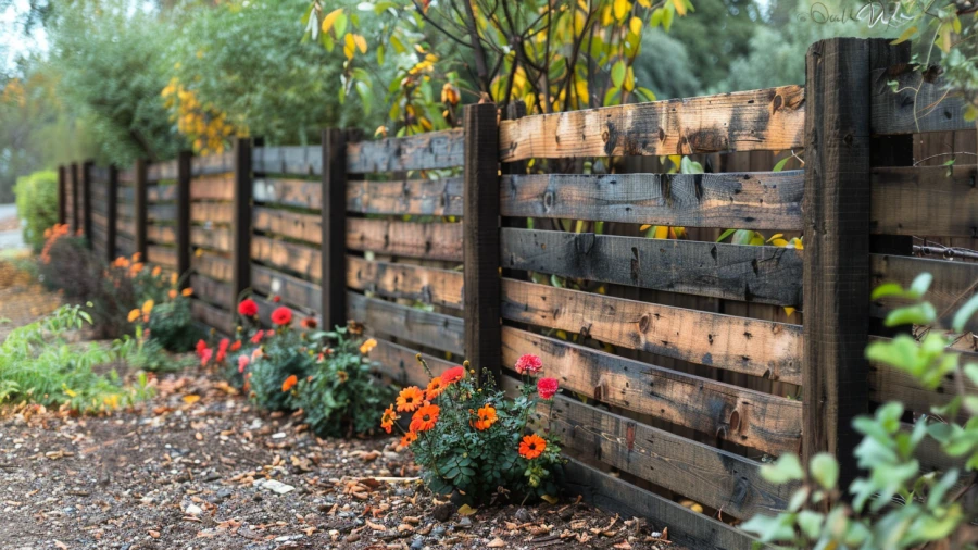 Enchanting Garden Boundaries with 20 Creative Fence Ideas
