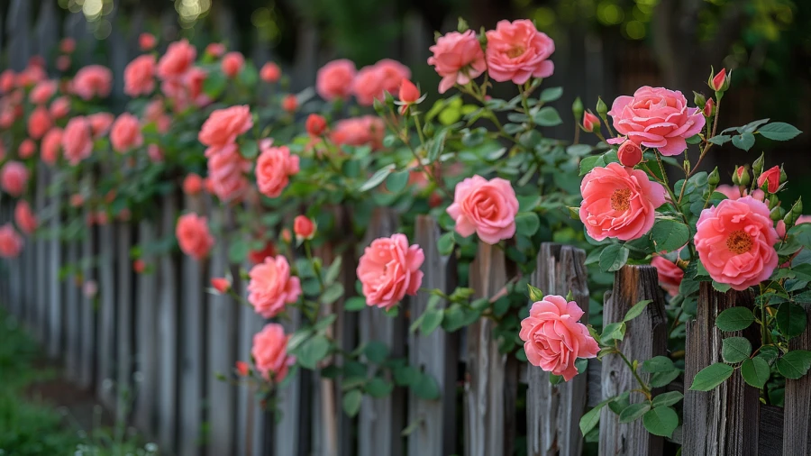 Enchanting Garden Boundaries with 20 Creative Fence Ideas