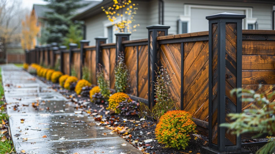 20 Sophisticated Privacy Wood Fence Ideas for a Stylish Backyard