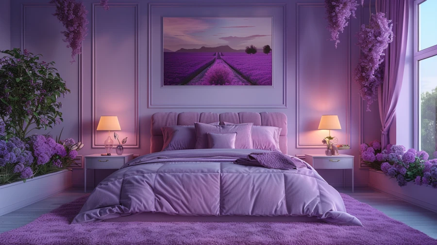 20 Regal in Purple for Chic and Cozy Bedrooms