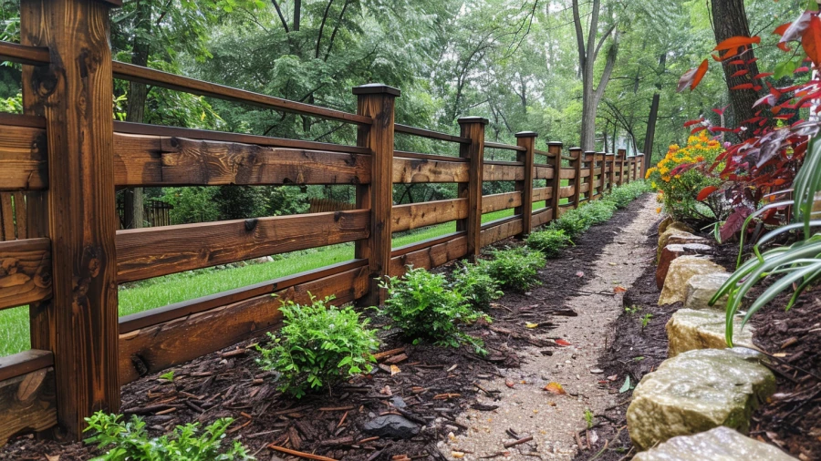 20 Sophisticated Privacy Wood Fence Ideas for a Stylish Backyard