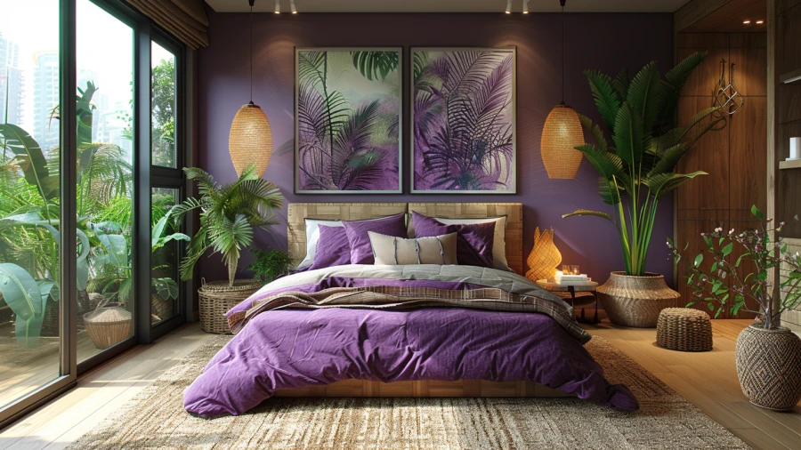 20 Regal in Purple for Chic and Cozy Bedrooms
