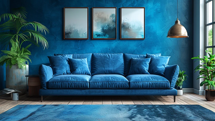 20 Beautiful Blue Living Room Ideas for a Seamless Look