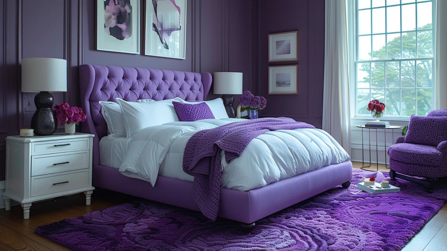 20 Regal in Purple for Chic and Cozy Bedrooms